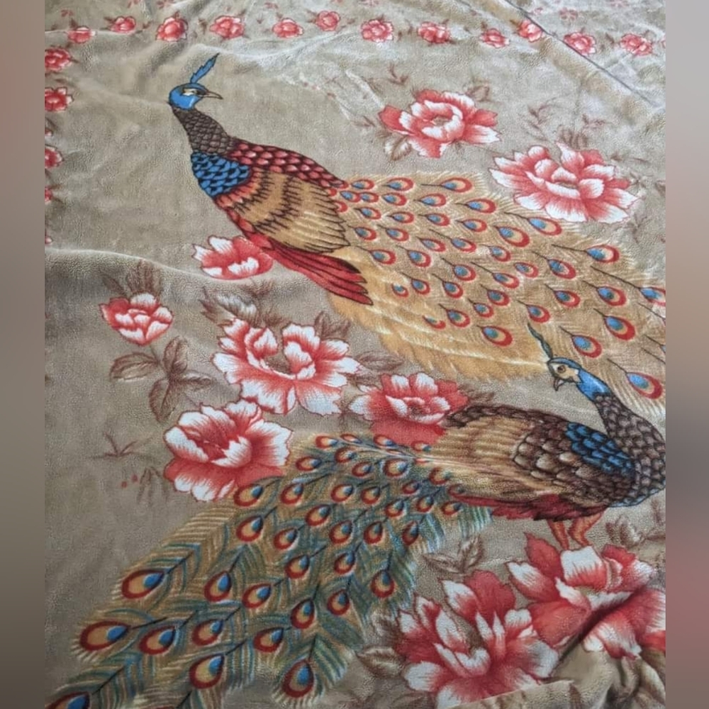 Queen size minky blanket